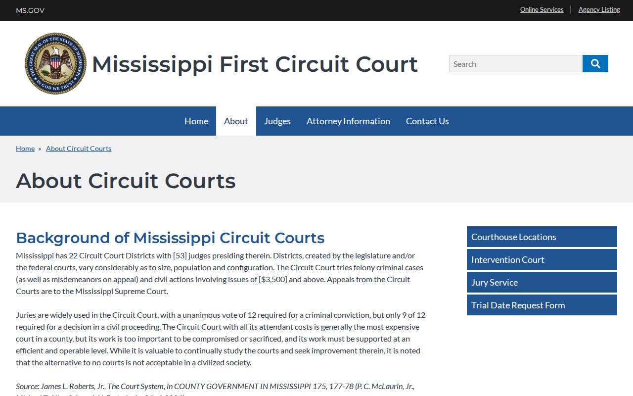 Lee County civil docket First Circuit Court jurisdiction information