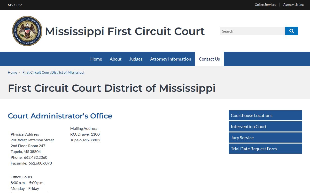 Lee County court docket First Circuit court administration information